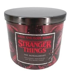 LAST ONE::Stranger Things The Demogorgon 3 Wick Candle Bath and Body Works::NIB